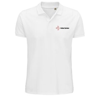 Polo Bianca Unisex Follow The Beat