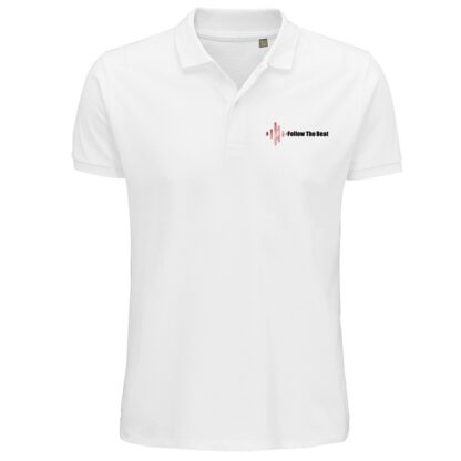 Polo Bianca Unisex Follow The Beat