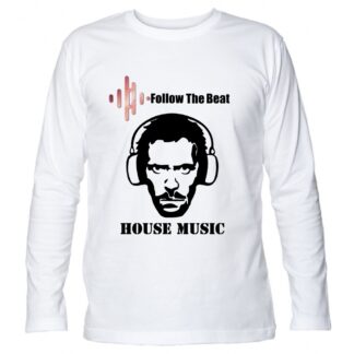 T-SHIRT MANICA LUNGA VARI COLORI DR HOUSE MUSIC Fo