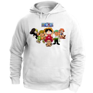 Felpa Unisex ONE PIECE MANGA Vari colori e Taglie